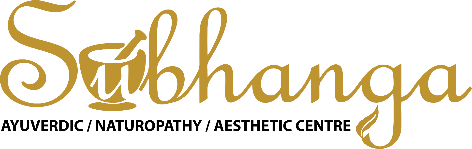 Subhanga Ayurvedic Centre logo - Wellness brand identity client